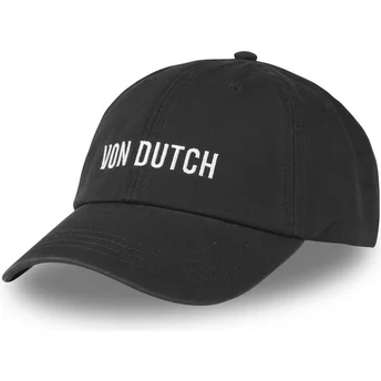 Petten gebogen zwart verstelbare band DC B van Von Dutch