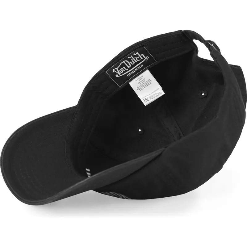 cap-gebogen-black-adjustable-strap-van-von-dutch cap-gebogen-black-adjustable-strap-van-von-dutch