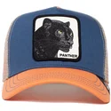 bla-og-orange-panter-truckerkasket-the-panther-the-farm-fra-goorin-bros