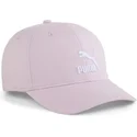 verstellbare-rosa-gebogene-kappe-classics-archive-logo-von-puma