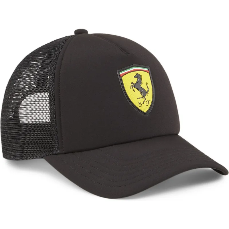 petten-gebogen-zwart-snapback-race-van-ferrari-formula-1-van-puma petten-gebogen-zwart-snapback-race-van-ferrari-formula-1-van-puma