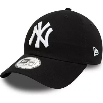 Gorra curva negra ajustable 9TWENTY League Essential de New York Yankees MLB de New Era