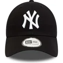 petten-gebogen-zwart-verstelbare-band-9twenty-league-essential-van-new-york-yankees-mlb-van-new-era