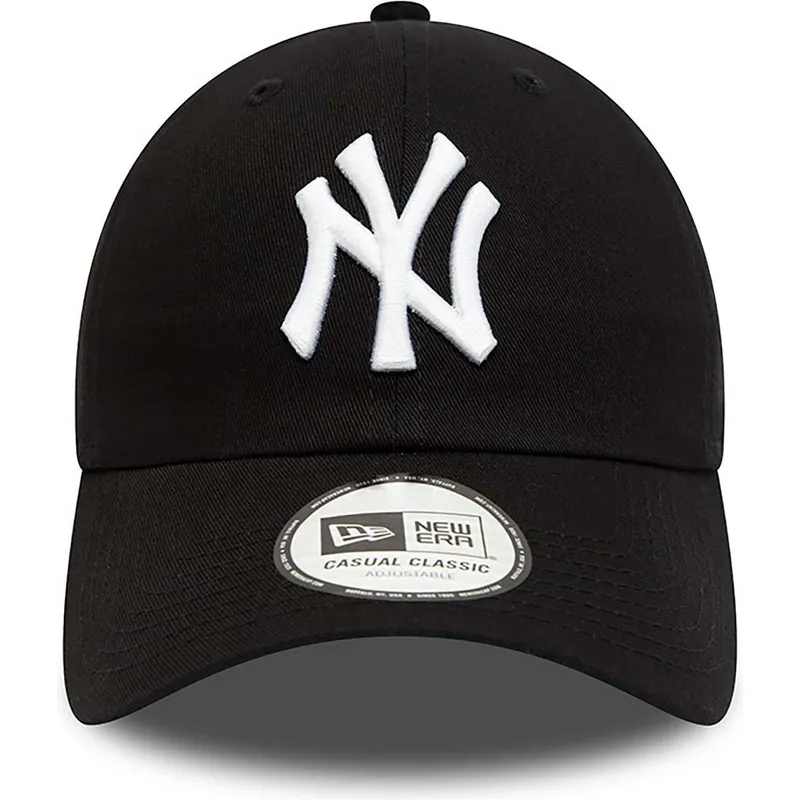 petten-gebogen-zwart-verstelbare-band-9twenty-league-essential-van-new-york-yankees-mlb-van-new-era
