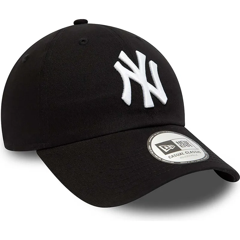 petten-gebogen-zwart-verstelbaar-9twenty-league-essential-van-new-york-yankees-mlb-van-new-era