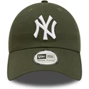 gorra-curva-verde-ajustable-9twenty-league-essential-de-new-york-yankees-mlb-de-new-era