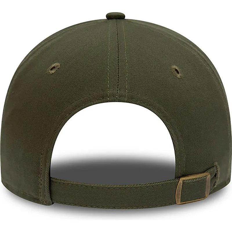 cappellino-con-visiera-curva-verde-regolabile-9twenty-league-essential-dei-los-angeles-dodgers-mlb-di-new-era