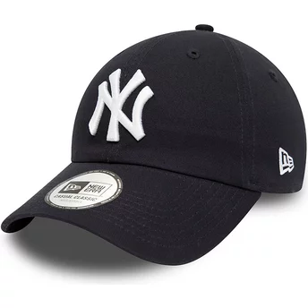 Gorra curva azul marino ajustable 9TWENTY League Essential de New York Yankees MLB de New Era