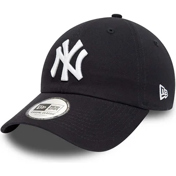 Petten gebogen marineblauw verstelbare band 9TWENTY League Essential van New York Yankees MLB van New Era