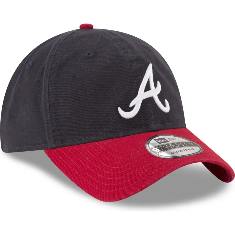 petten-gebogen-marineblauw-verstelbaar-9twenty-core-classic-van-atlanta-braves-mlb-van-new-era petten-gebogen-marineblauw-verstelbaar-9twenty-core-classic-van-atlanta-braves-mlb-van-new-era