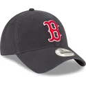 casquette-courbee-bleue-marine-ajustable-9twenty-core-classic-boston-red-sox-mlb-new-era