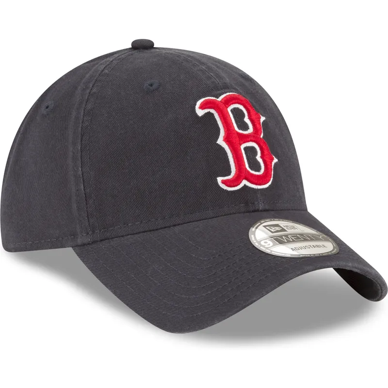 petten-gebogen-marineblauw-verstelbaar-9twenty-core-classic-van-boston-red-sox-mlb-van-new-era petten-gebogen-marineblauw-verstelbaar-9twenty-core-classic-van-boston-red-sox-mlb-van-new-era