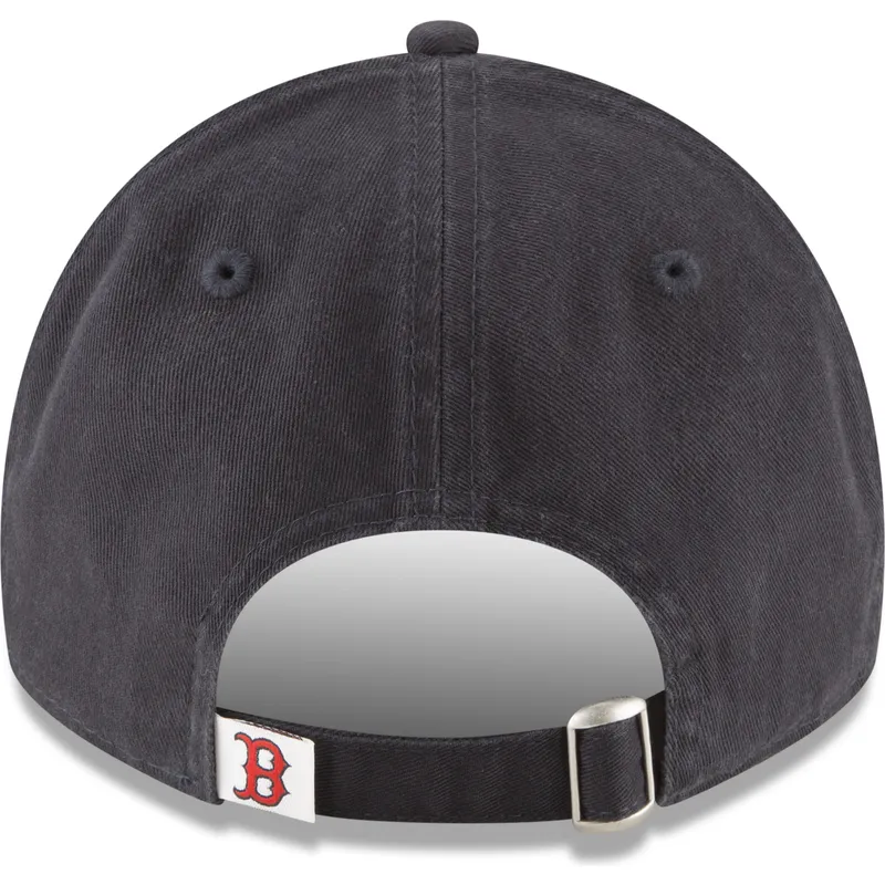 justerbar-marinebla-buet-kasket-9twenty-core-classic-fra-boston-red-sox-mlb-fra-new-era