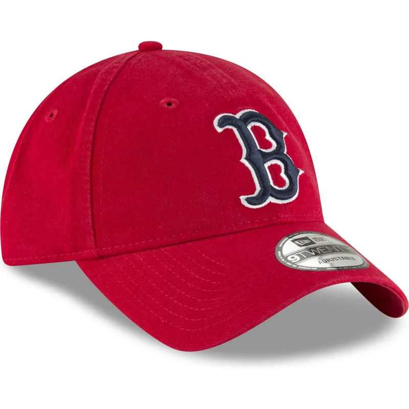 petten-gebogen-rood-verstelbaar-9twenty-core-classic-van-boston-red-sox-mlb-van-new-era petten-gebogen-rood-verstelbaar-9twenty-core-classic-van-boston-red-sox-mlb-van-new-era