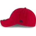 casquette-courbee-rouge-ajustable-avec-logo-bleu-marine-9twenty-core-classic-boston-red-sox-mlb-new-era