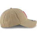 petten-gebogen-bruin-verstelbare-band-claro-9twenty-core-classic-van-boston-red-sox-mlb-van-new-era