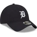 justerbar-marinebla-buet-kasket-9twenty-core-classic-fra-detroit-tigers-mlb-fra-new-era
