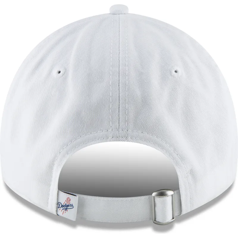 petten-gebogen-wit-verstelbare-band-9twenty-core-classic-van-los-angeles-dodgers-mlb-van-new-era