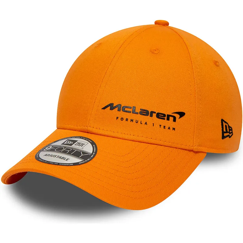 petten-gebogen-oranje-snapback-9forty-flawless-van-mclaren-racing-formula-1-van-new-era