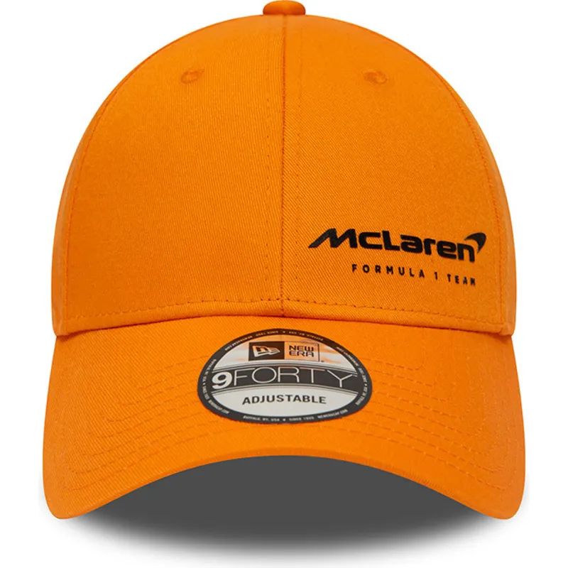 petten-gebogen-oranje-snapback-9forty-flawless-van-mclaren-racing-formula-1-van-new-era