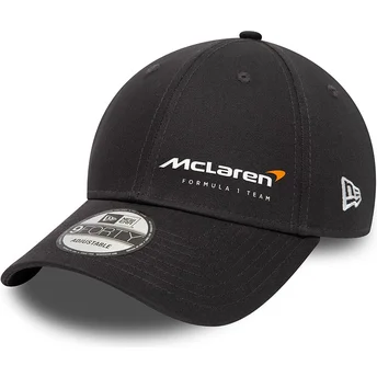 Cappellino visiera curva grigio snapback 9FORTY Flawless di McLaren Racing Formula 1 di New Era