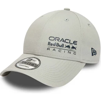 Cappellino curvo grigio snapback 9FORTY Essential di Red Bull Racing Formula 1 di New Era