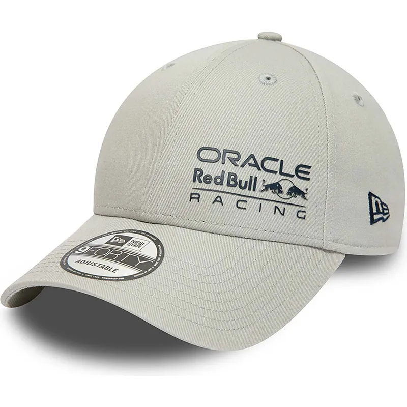 petten-gebogen-grijs-snapback-9forty-essential-van-red-bull-racing-formula-1-van-new-era