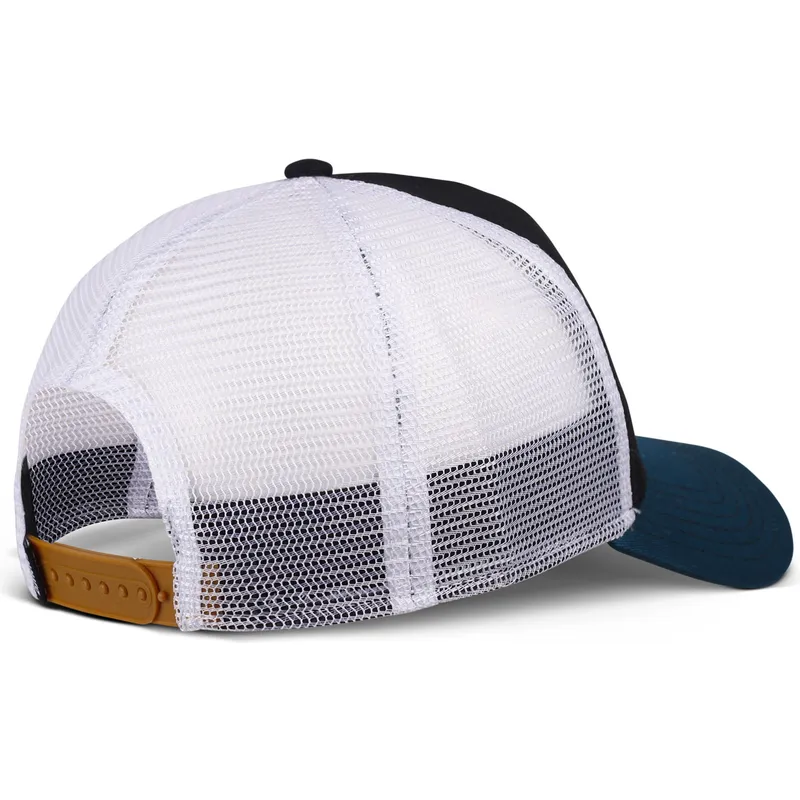 cappellino-trucker-nero-bianco-e-blu-being-cheered-hft-di-djinns