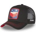 petten-gebogen-zwart-snapback-be1-beer-pong-cocktails-van-capslab