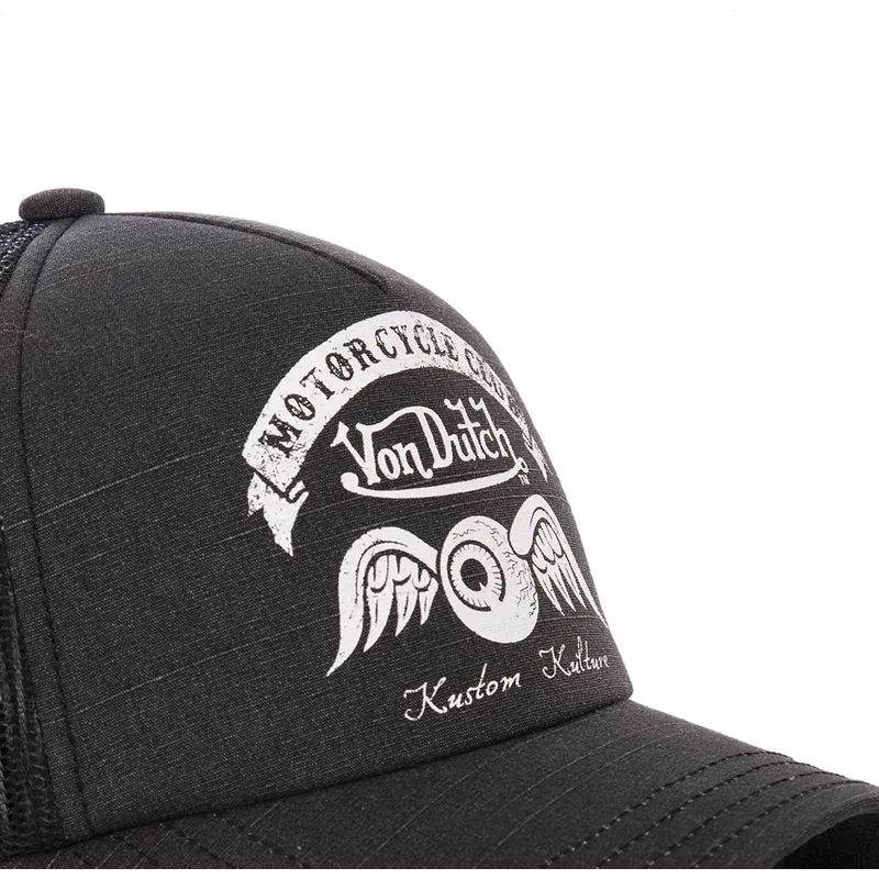petten-gebogen-zwart-snapback-van-von-dutch