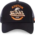 petten-gebogen-zwart-snapback-van-von-dutch