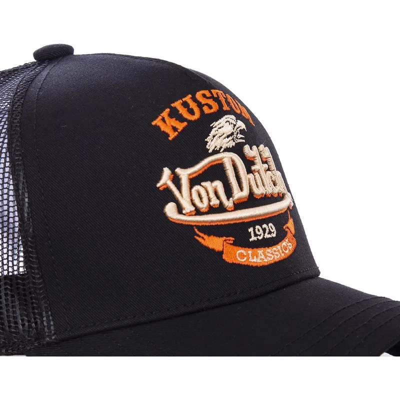 von-dutch-sort-trucker-kasket-eag-blk