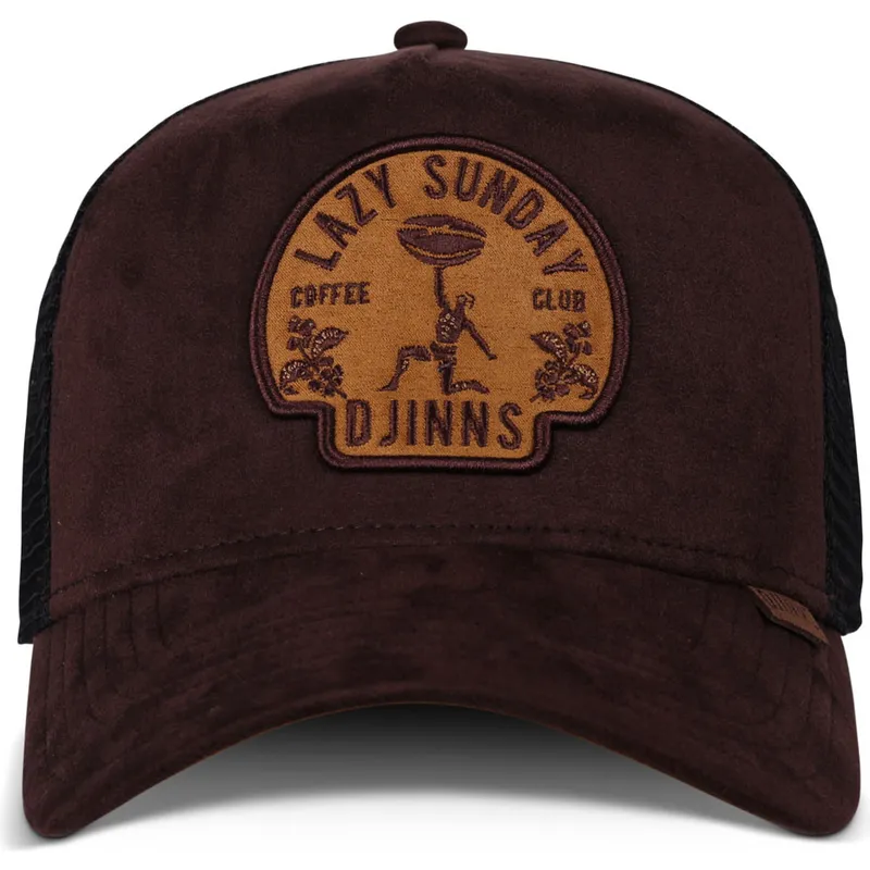 petten-gebogen-bruin-snapback-lazy-classic-hft-van-djinns