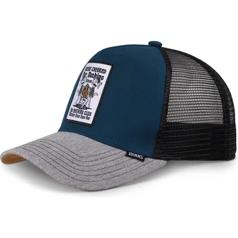 Petten gebogen blauw snapback , Being Cheered HFT van Djinns