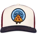 beige-rod-og-bla-food-peace-pizza-hft-trucker-kasket-fra-djinns