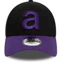 casquette-courbee-noire-et-violette-ajustable-9forty-contrast-aprilia-piaggio-new-era