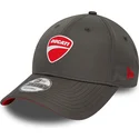 casquette-courbee-noire-ajustable-9forty-ripstop-ducati-motor-motogp-new-era