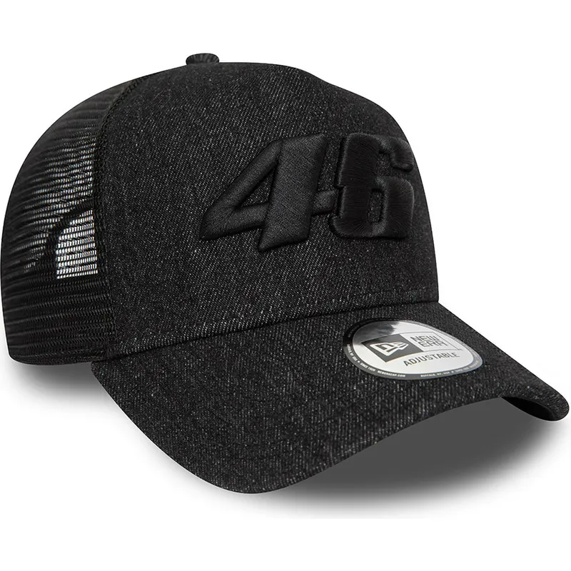 petten-gebogen-zwart-snapback-9forty-a-frame-denim-van-valentino-rossi-vr46-motogp-van-new-era petten-gebogen-zwart-snapback-9forty-a-frame-denim-van-valentino-rossi-vr46-motogp-van-new-era