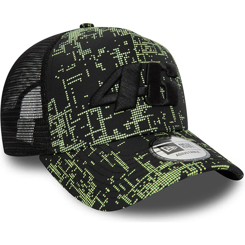 petten-gebogen-zwart-snapback-9forty-a-frame-poly-print-van-valentino-rossi-vr46-motogp-van-new-era