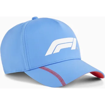 Casquette courbée bleue snapback BB Pro Formula 1 Puma