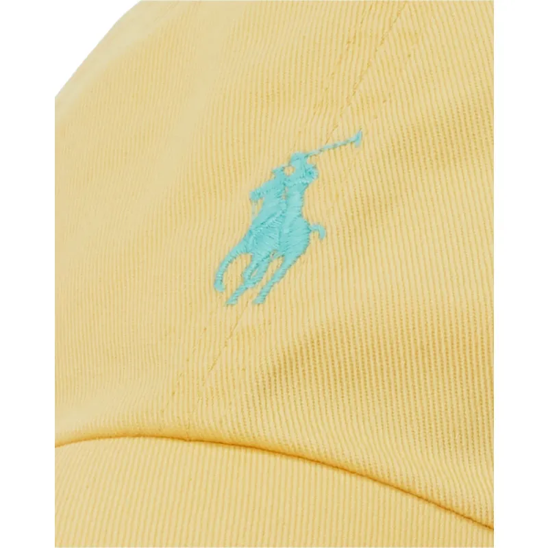 petten-gebogen-geel-verstelbare-band-van-polo-ralph-lauren
