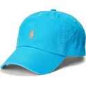 gorra-curva-azul-ajustable-con-logo-naranja-cotton-chino-classic-sport-de-polo-ralph-lauren