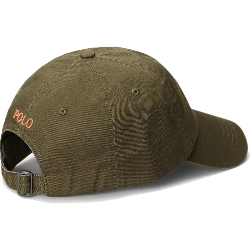 petten-gebogen-groen-verstelbare-band-van-polo-ralph-lauren