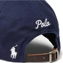 casquette-courbee-beige-ajustable-chino-classic-sport-script-polo-ralph-lauren