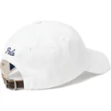 casquette-courbee-blanche-ajustable-chino-classic-sport-script-polo-ralph-lauren