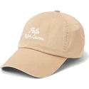 casquette-courbee-beige-ajustable-chino-classic-sport-script-polo-ralph-lauren