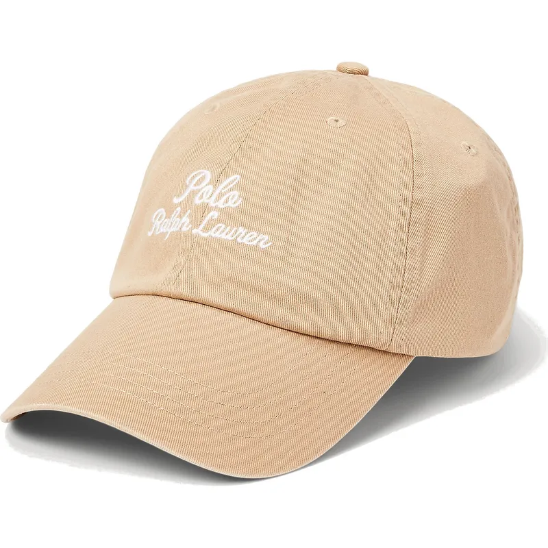 petten-gebogen-beige-verstelbaar-chino-classic-sport-script-van-polo-ralph-lauren petten-gebogen-beige-verstelbaar-chino-classic-sport-script-van-polo-ralph-lauren