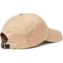 casquette-courbee-beige-ajustable-chino-classic-sport-script-polo-ralph-lauren