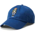 cappello-curvo-blu-regolabile-classic-sport-polo-bear-di-polo-ralph-lauren