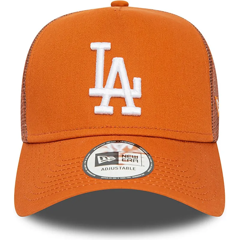 petten-gebogen-bruin-snapback-a-frame-league-essential-van-los-angeles-dodgers-mlb-van-new-era petten-gebogen-bruin-snapback-a-frame-league-essential-van-los-angeles-dodgers-mlb-van-new-era
